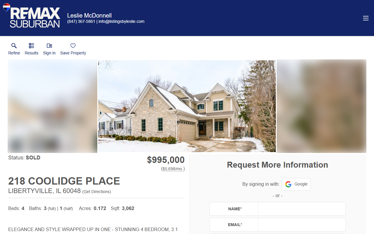 218coolidge.com screenshot