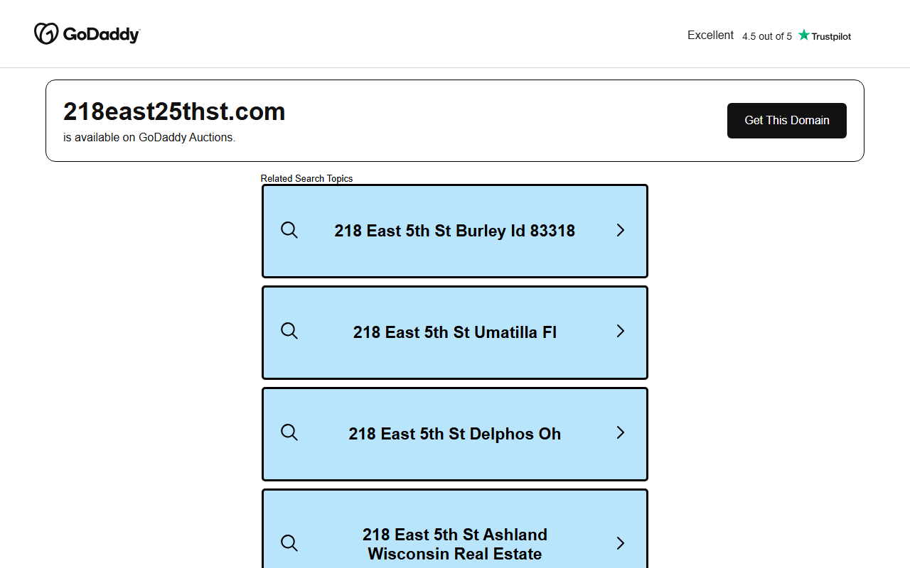 218east25thst.com screenshot