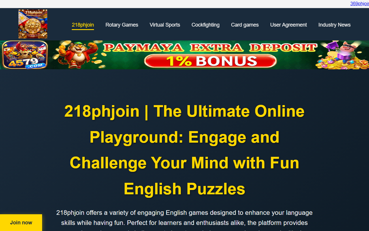 218phjoincom.com screenshot