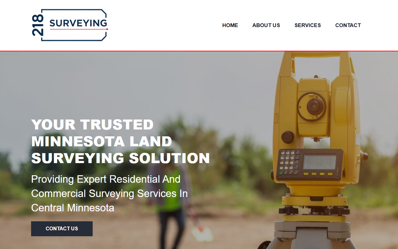 218surveying.com screenshot