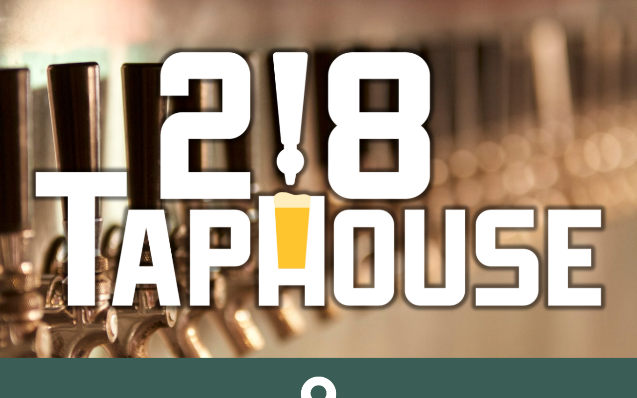 218taphouse.com screenshot