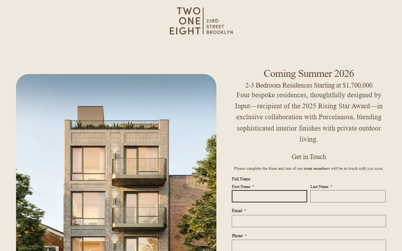 218twentythirdbk.com screenshot