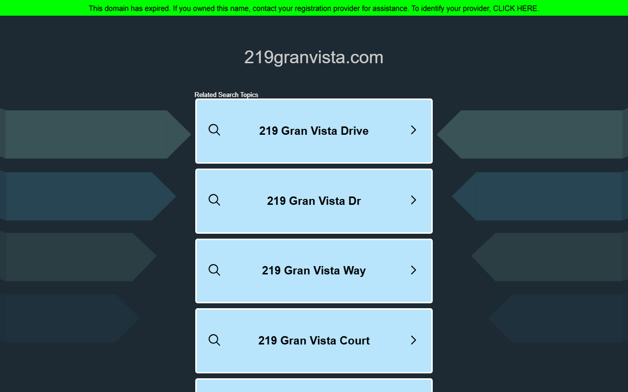 219granvista.com screenshot
