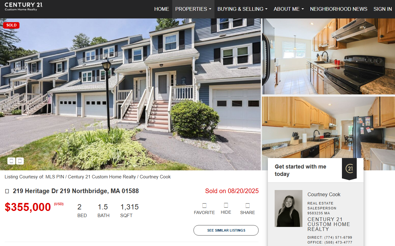 219heritage.com screenshot