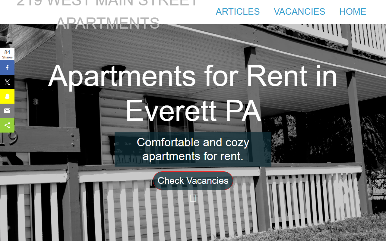 219westmain.com screenshot
