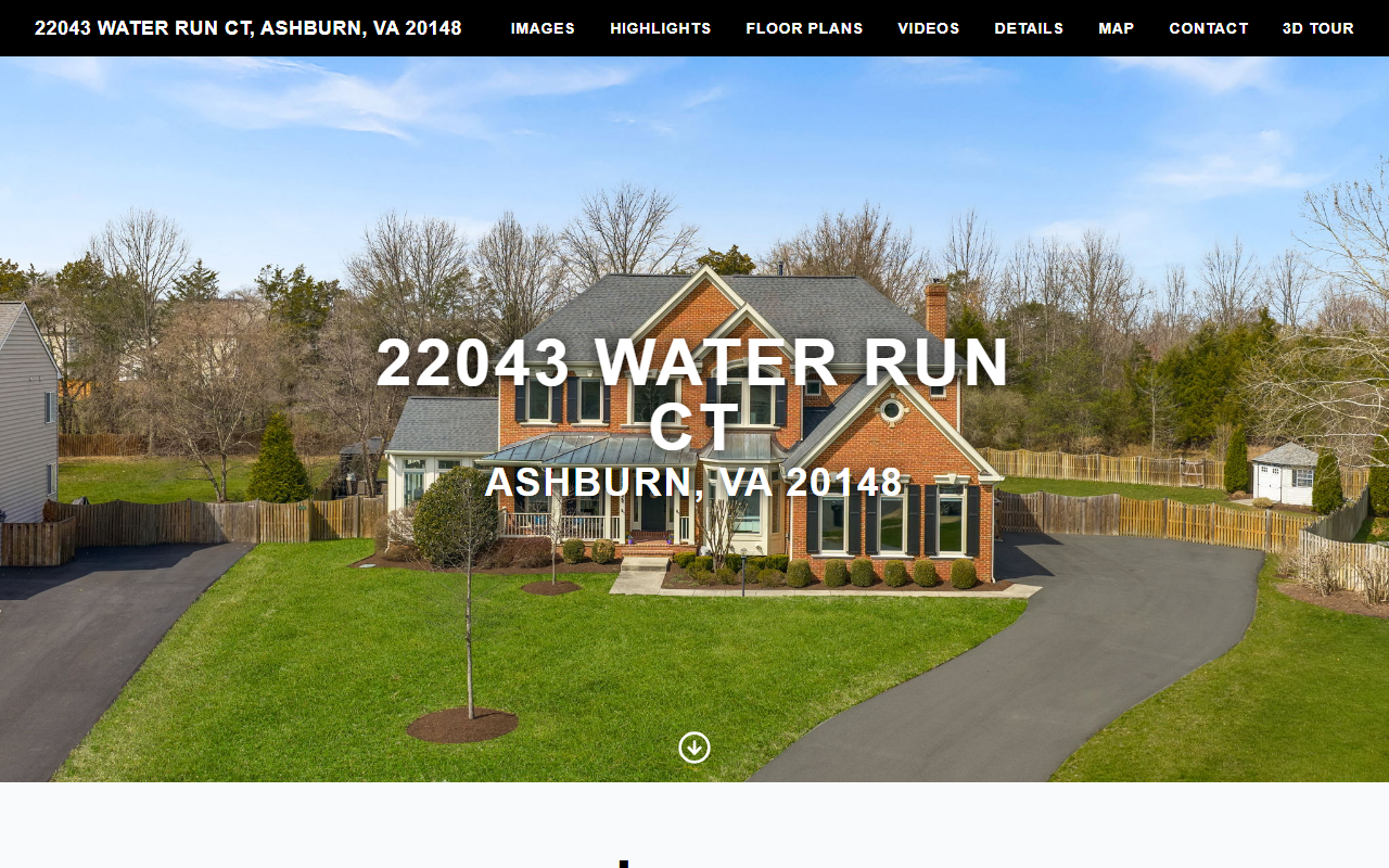 22043waterrun.com screenshot