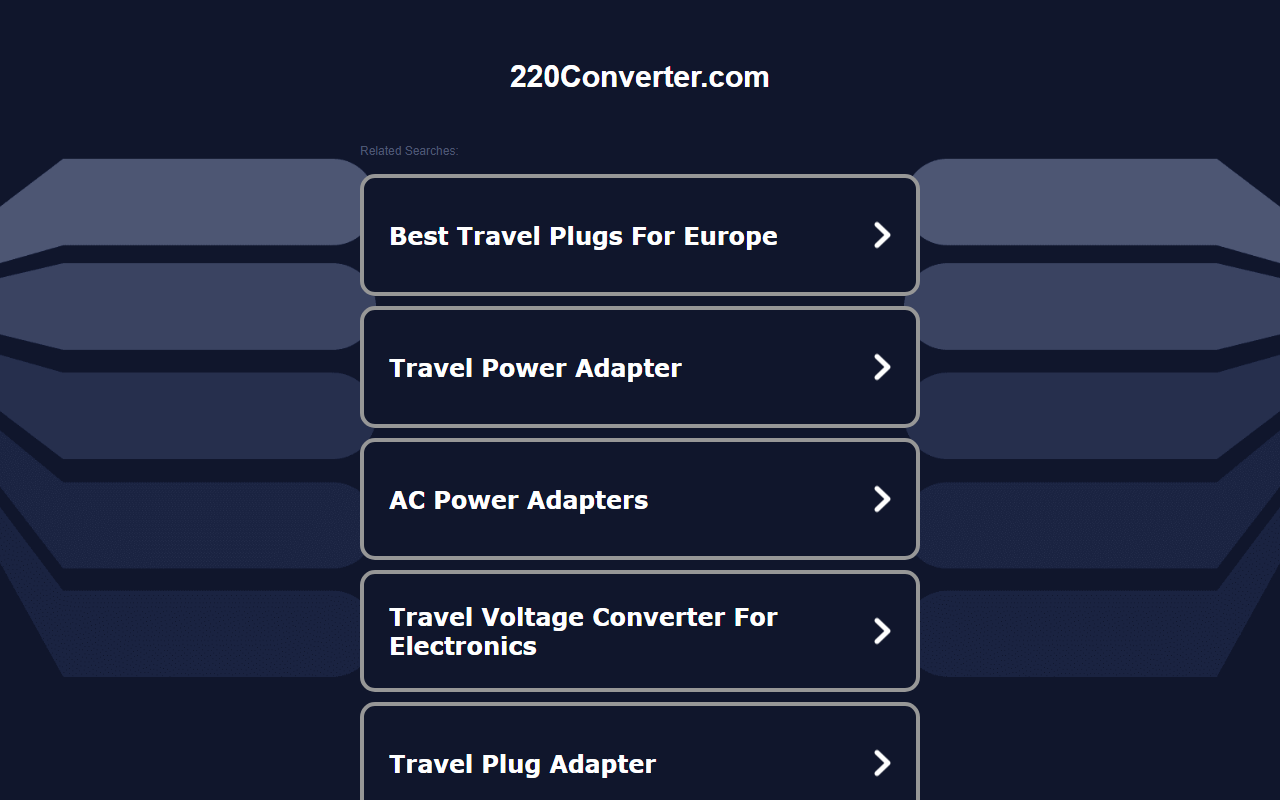 220converter.com screenshot