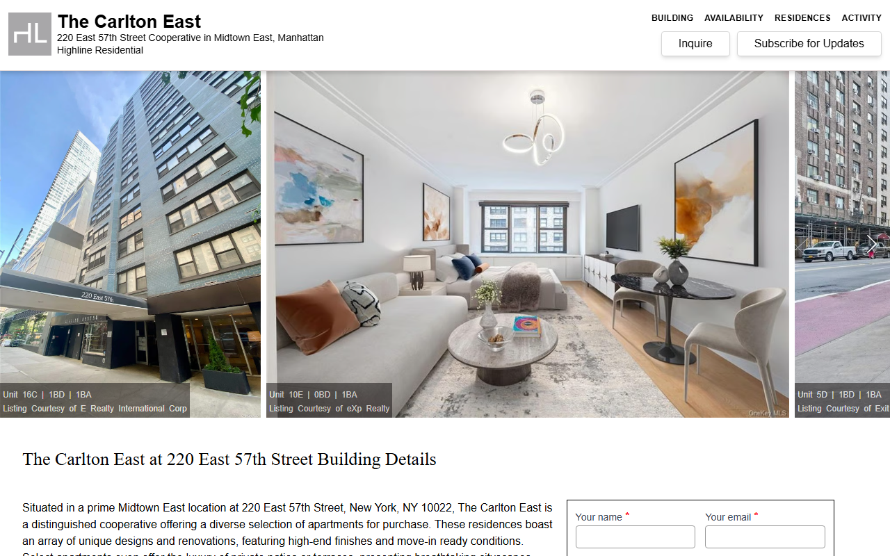 220east57th.com screenshot