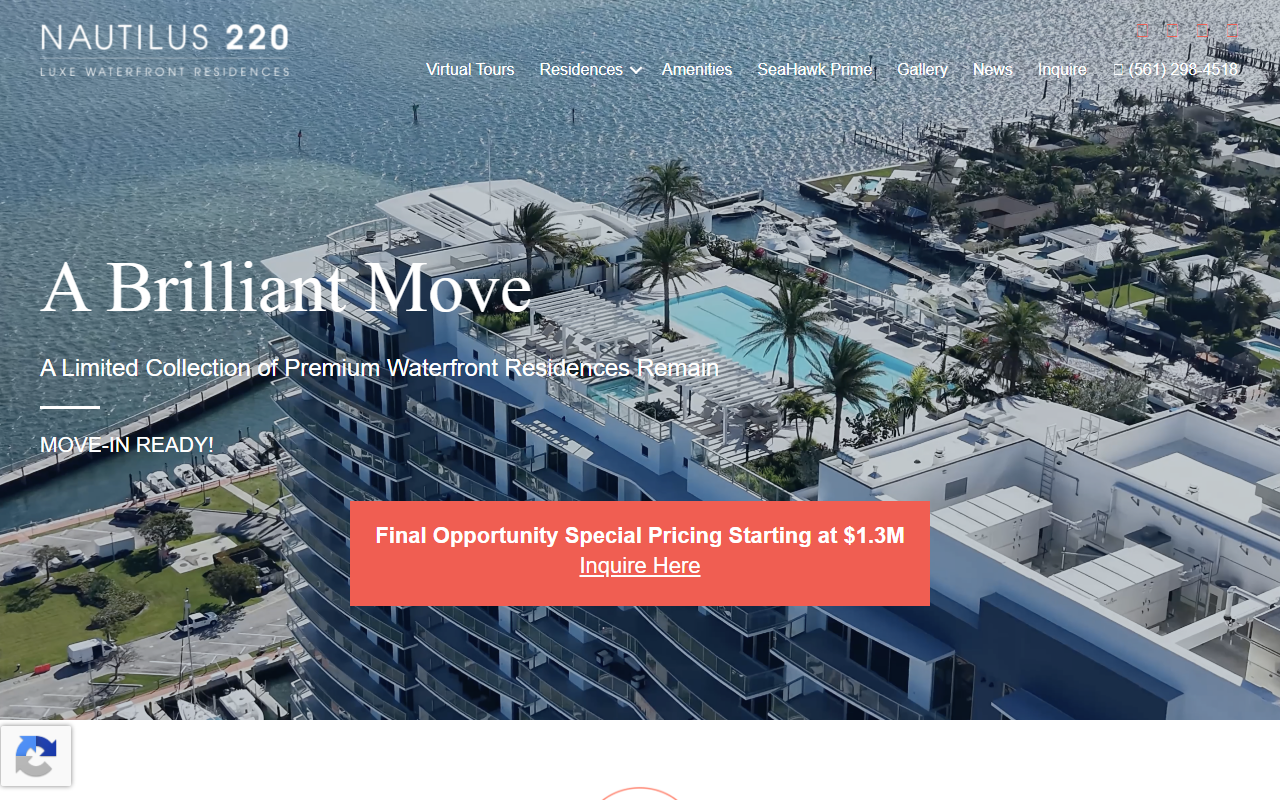 220nautilus.com screenshot