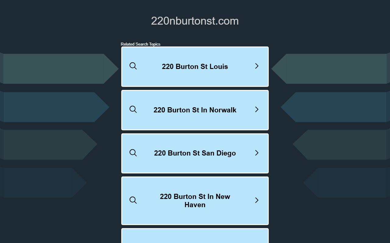 220nburtonst.com screenshot