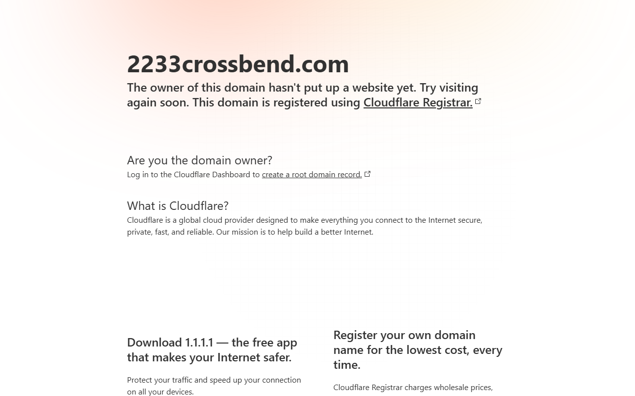 2233crossbend.com screenshot