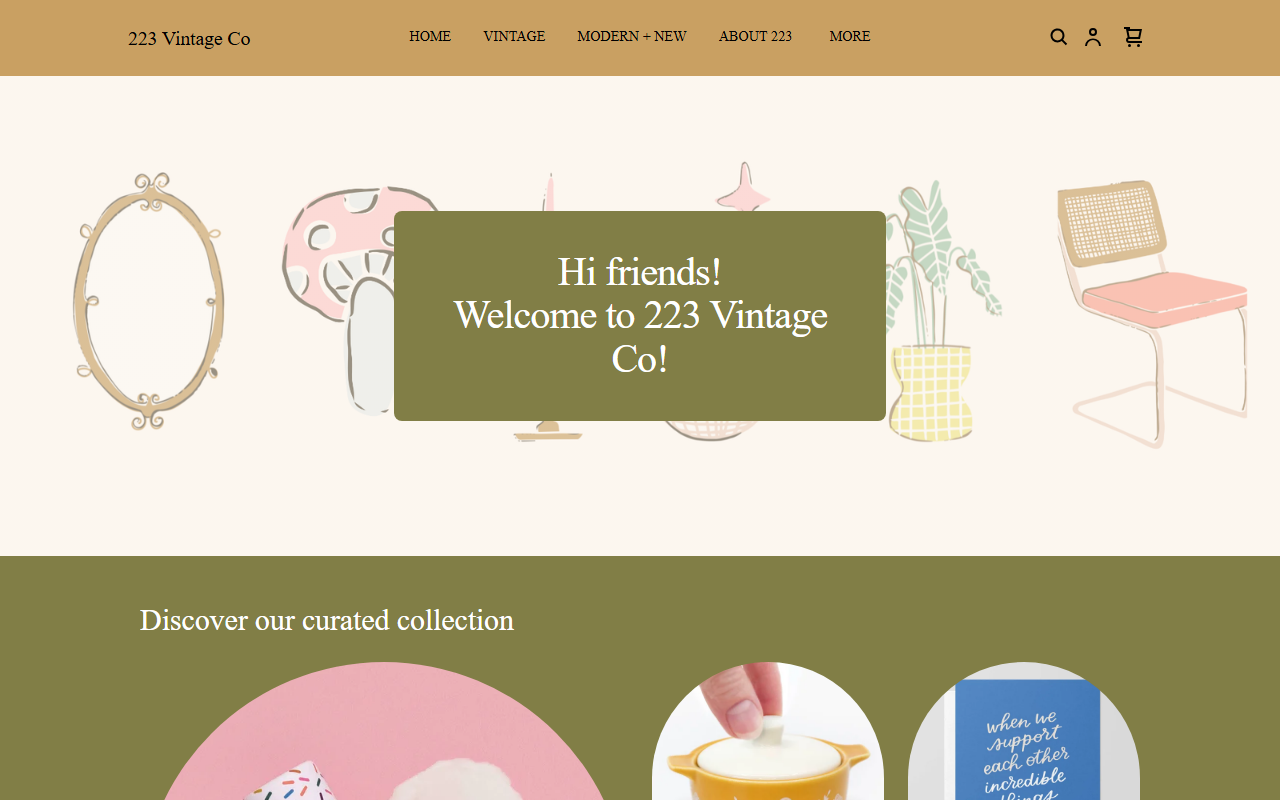 223vintage.com screenshot