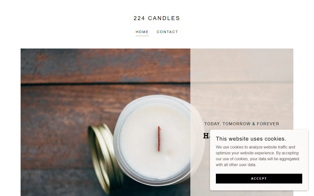 224candles.com screenshot
