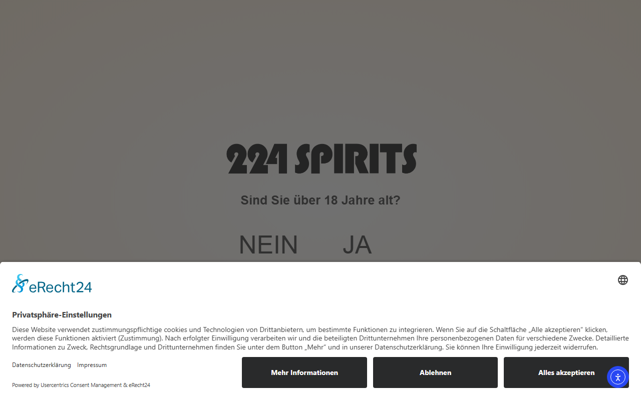 224spirits.com screenshot
