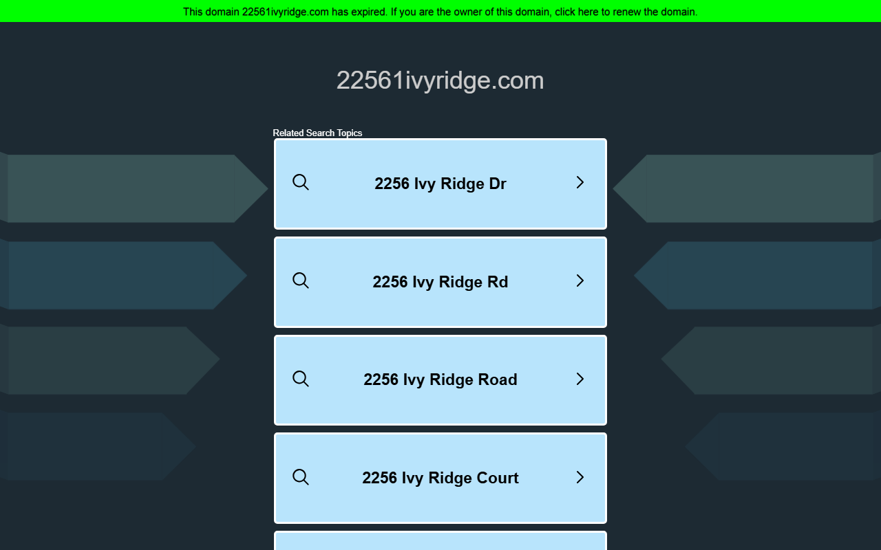 22561ivyridge.com screenshot