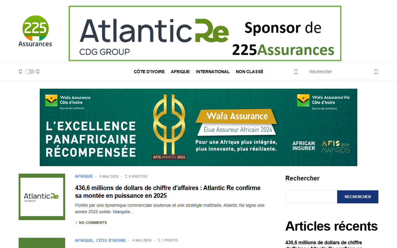 225assurances.com screenshot