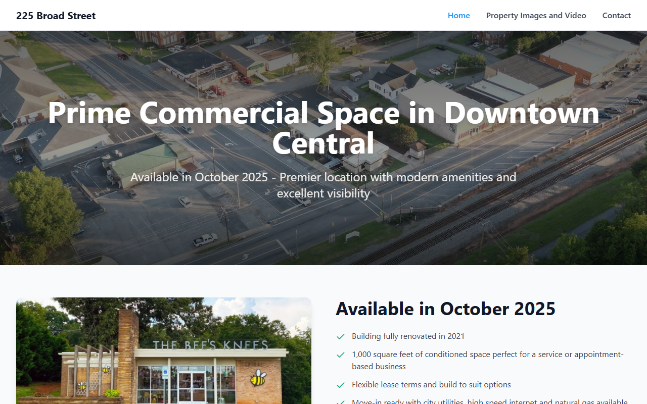 225broadstreet.com screenshot