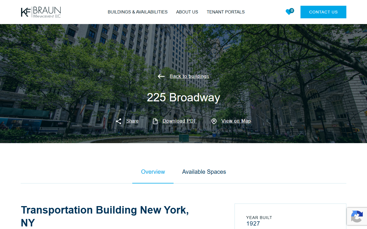 225broadway.com screenshot