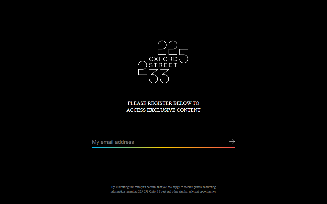 225oxfordstreet.com screenshot