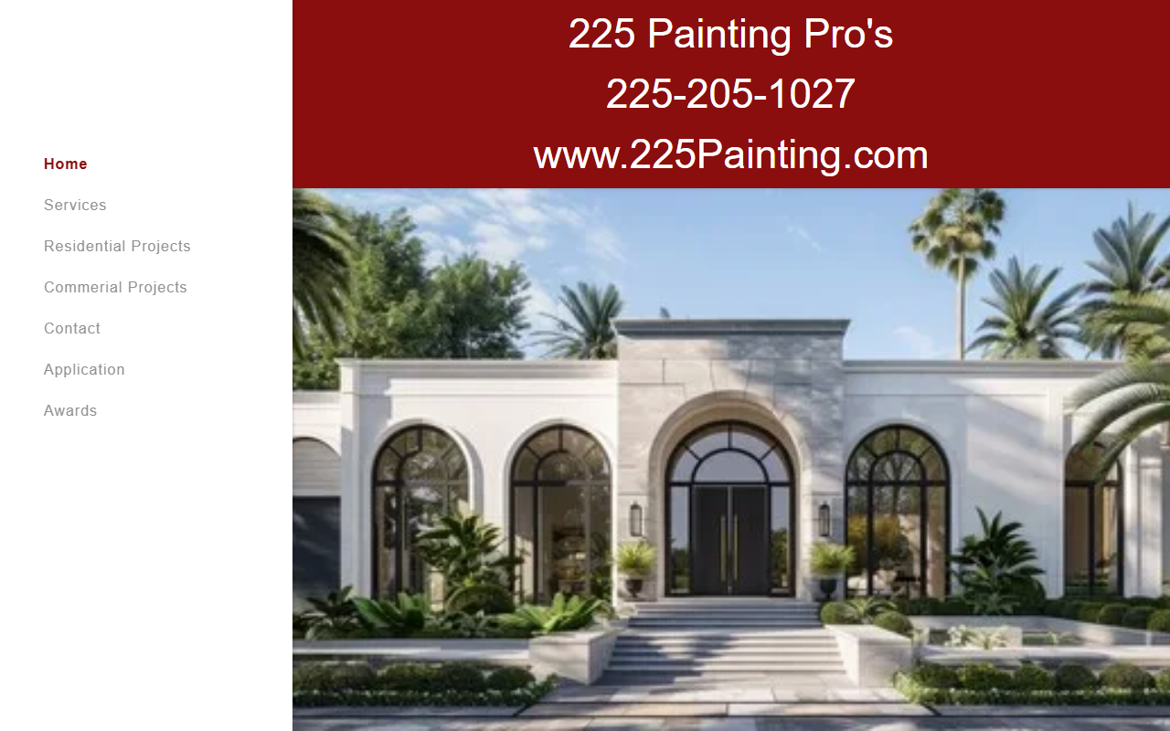 225painting.com screenshot