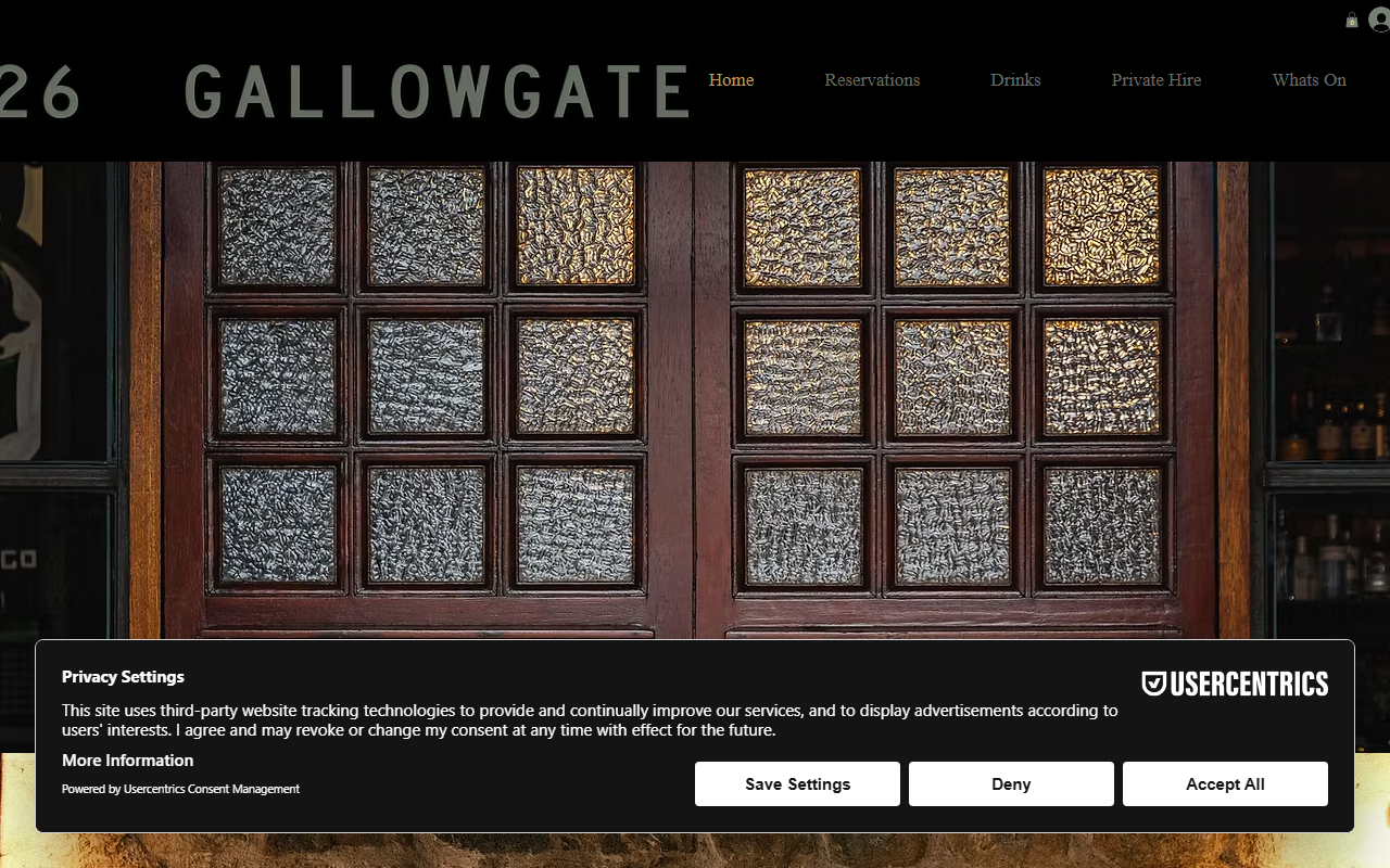 226gallowgate.com screenshot