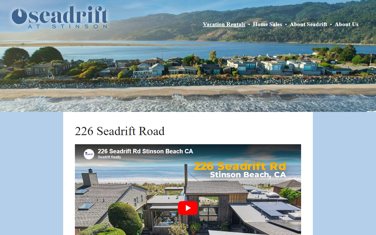 226seadrift.com screenshot