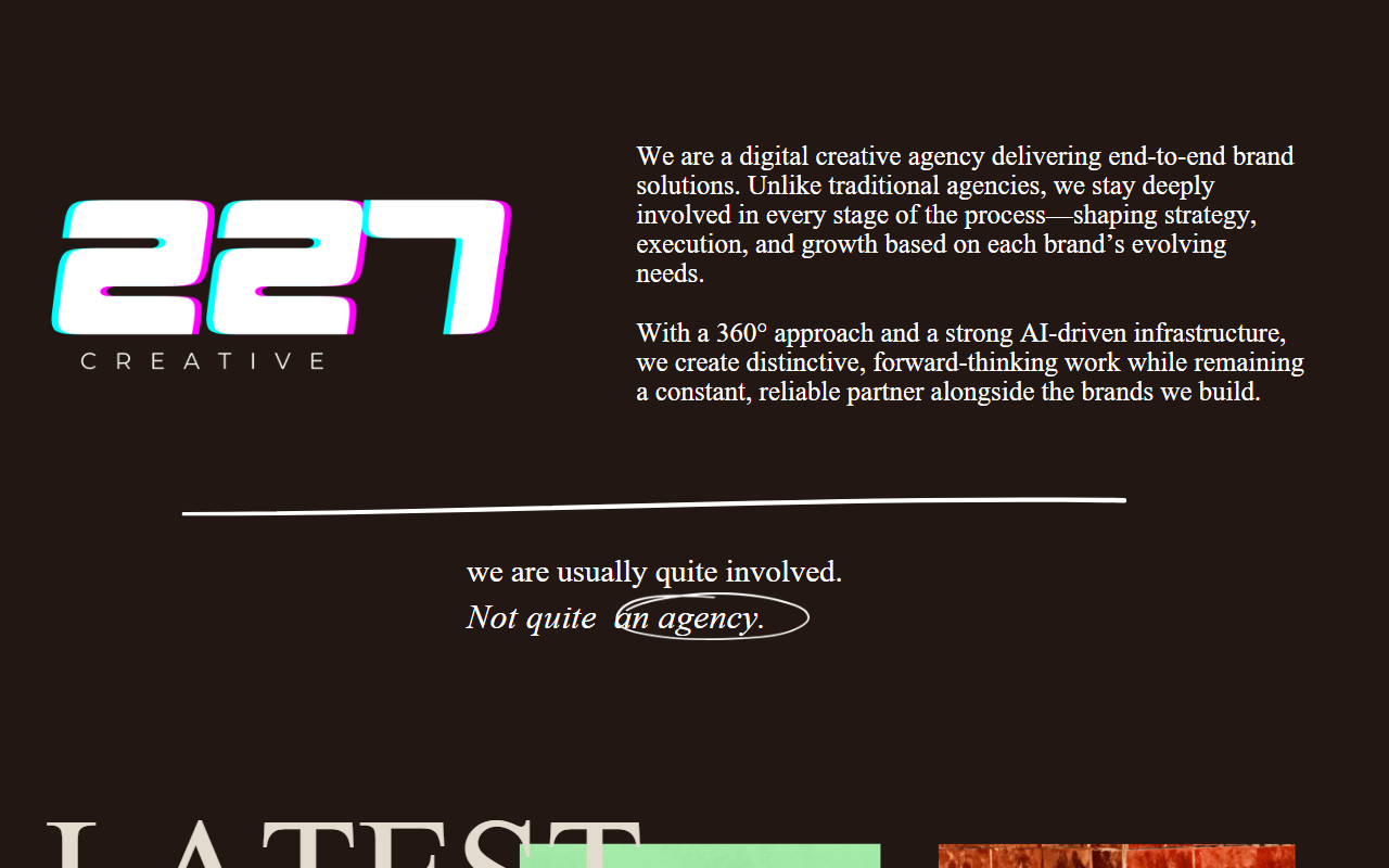 227creative.com screenshot