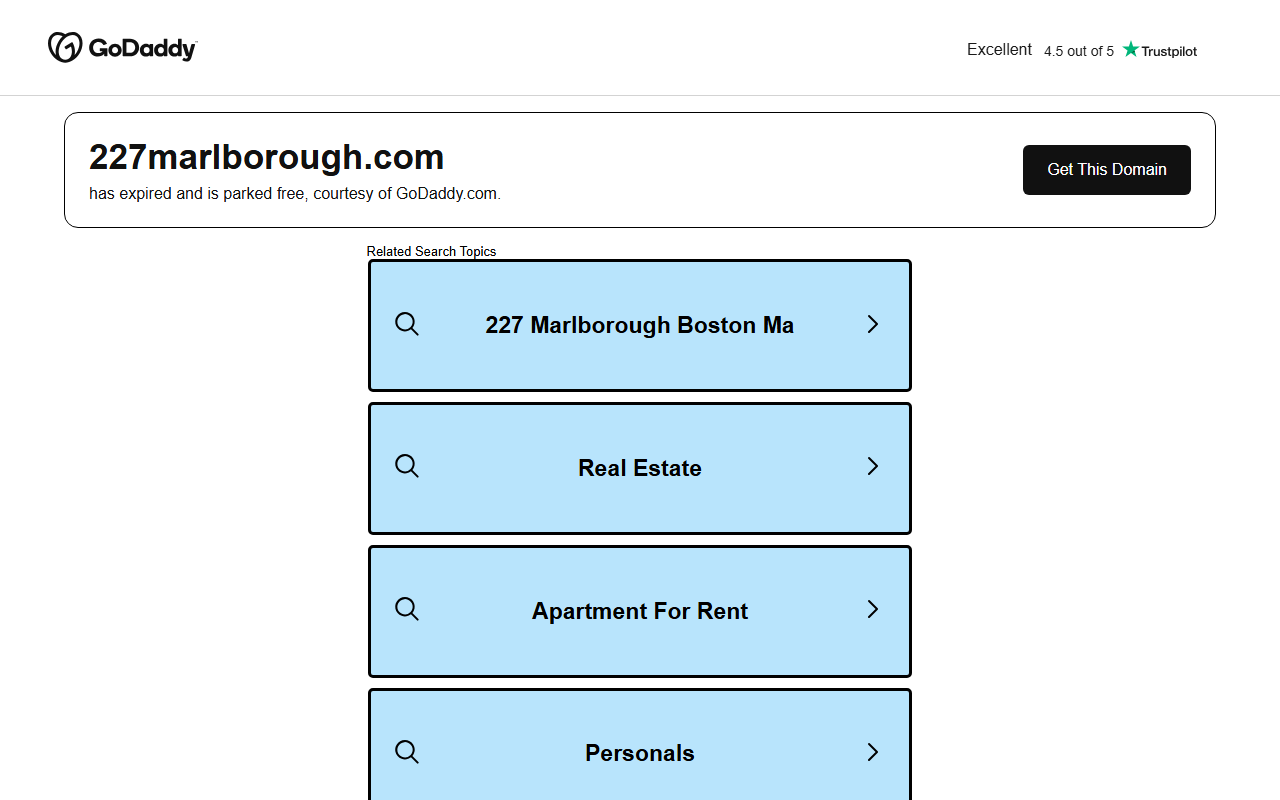 227marlborough.com screenshot