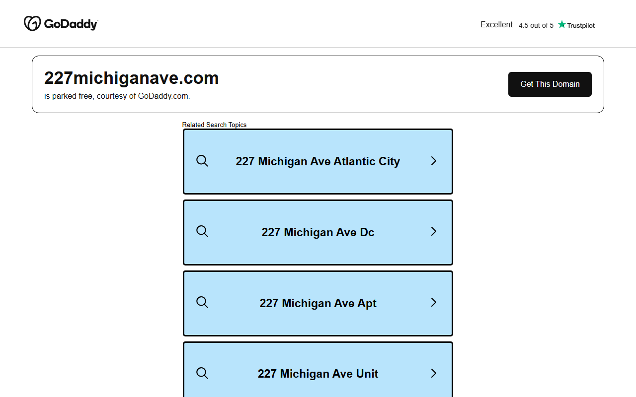 227michiganave.com screenshot