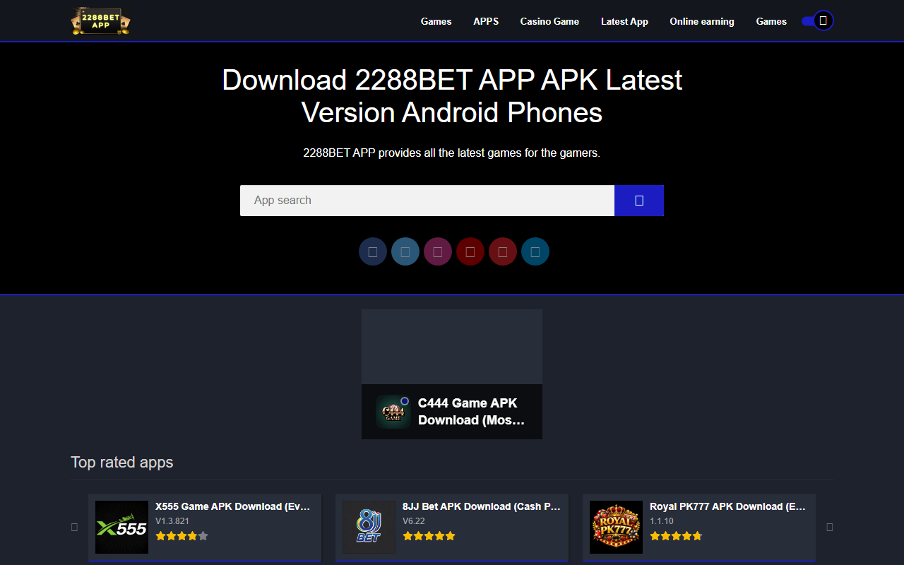 2288betappt.com screenshot