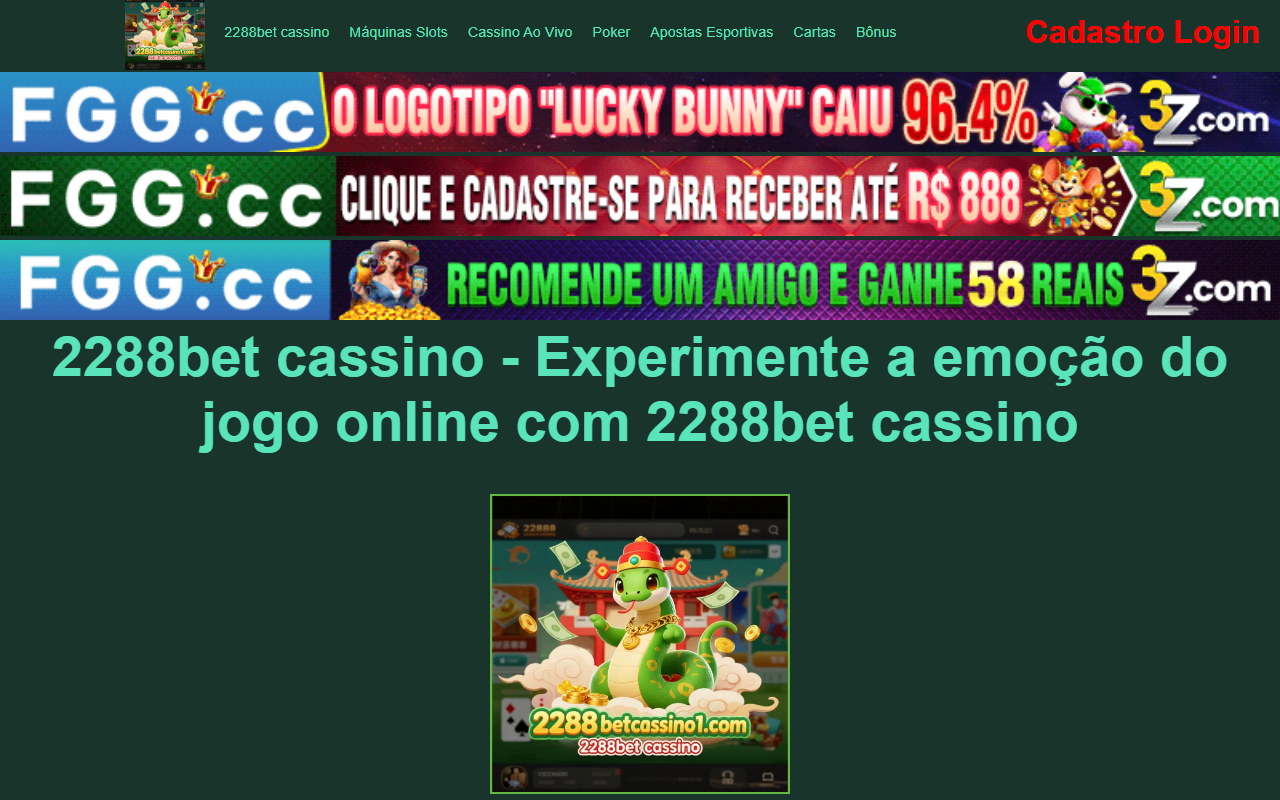 2288betcassino1.com screenshot