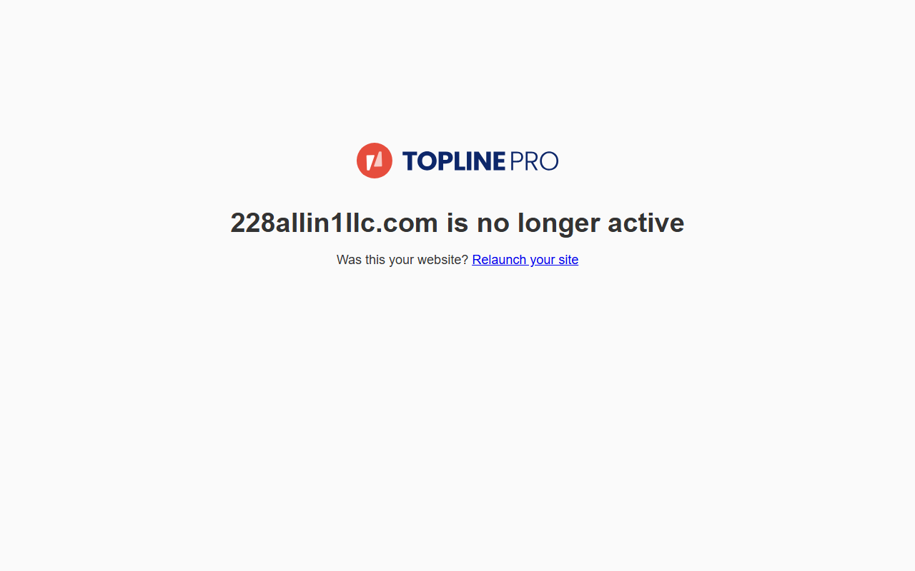 228allin1llc.com screenshot