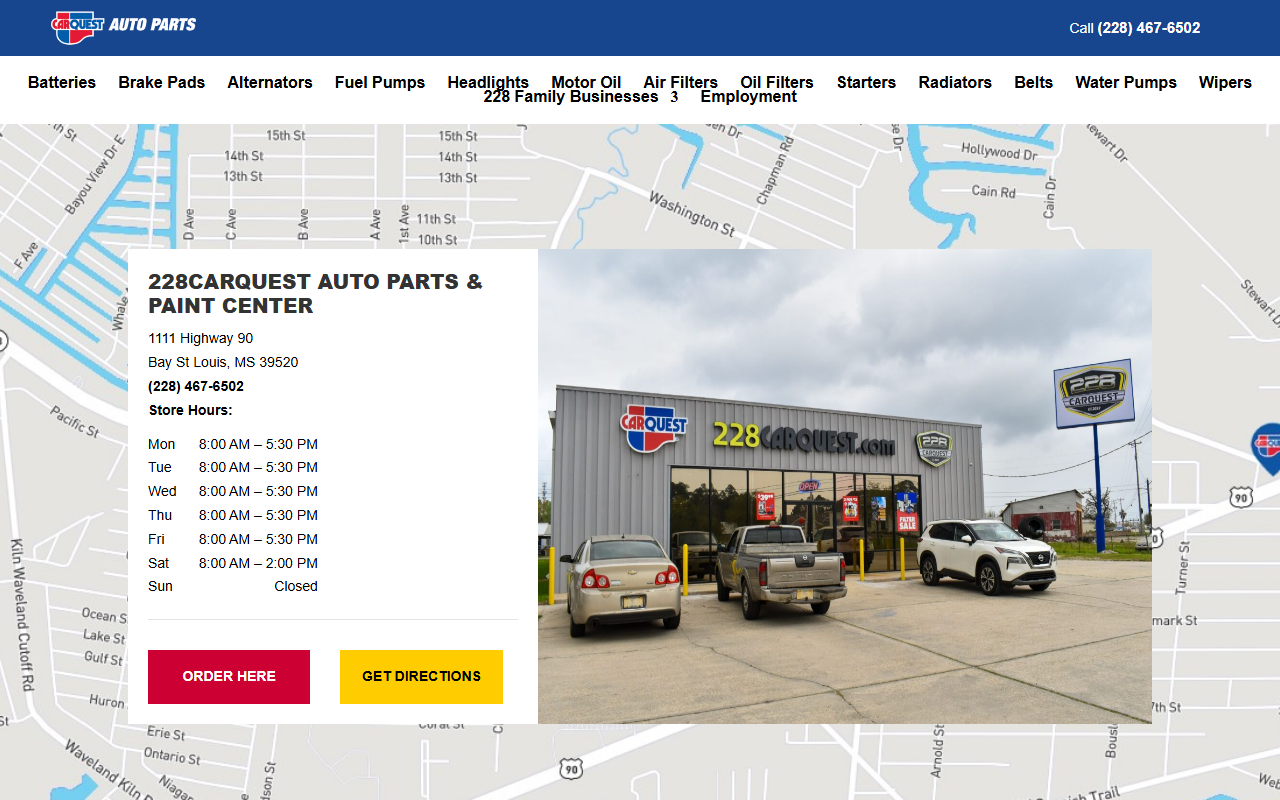 228carquest.com screenshot