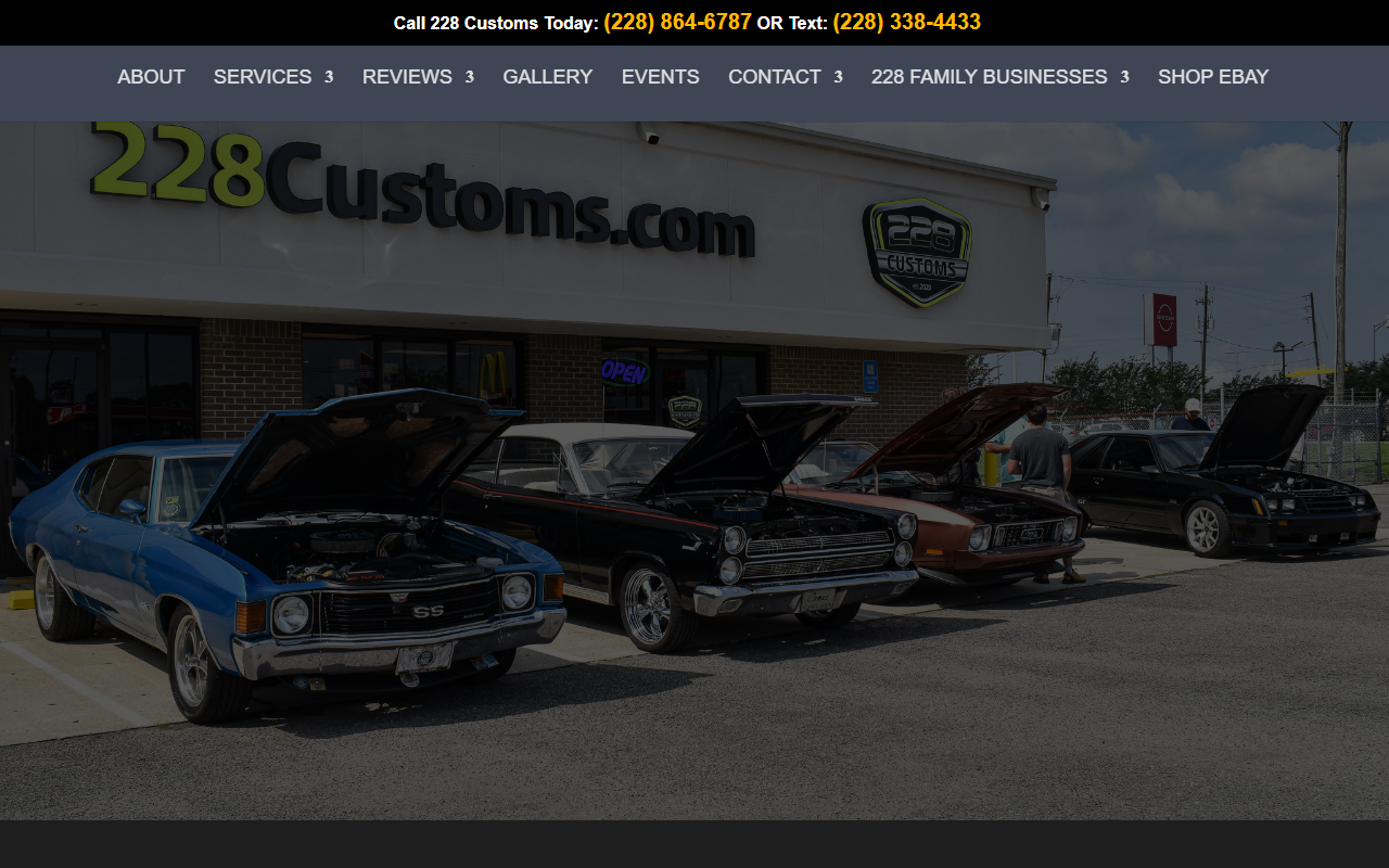 228customs.com screenshot