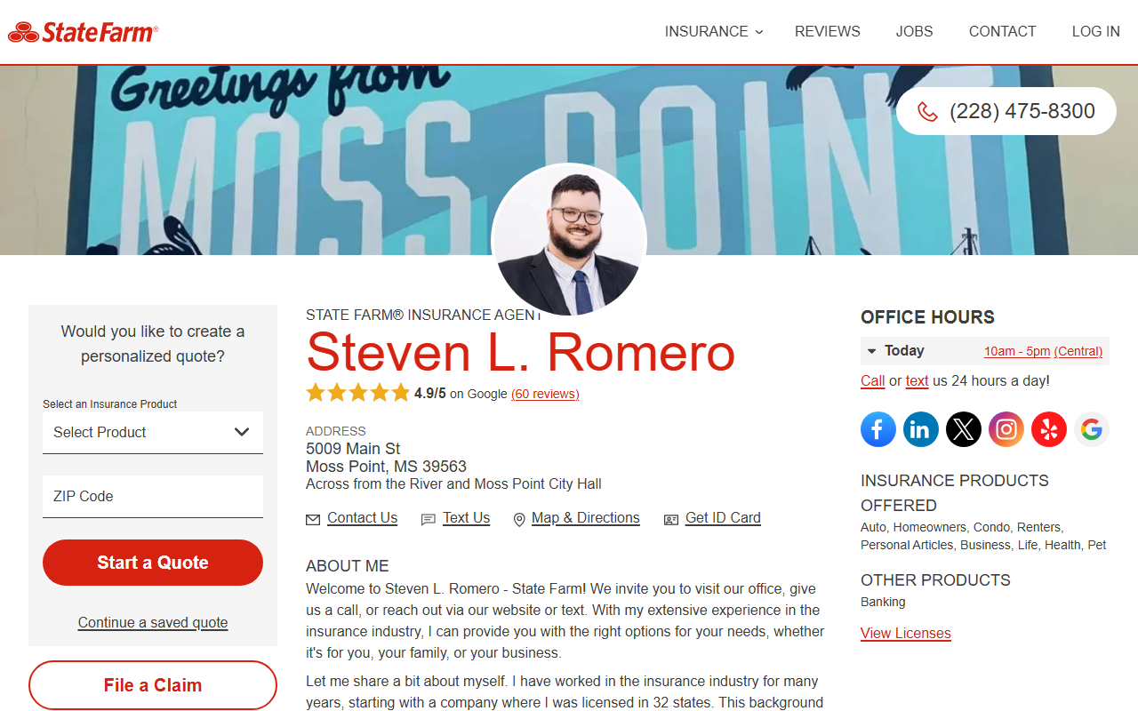 228insurance.com screenshot