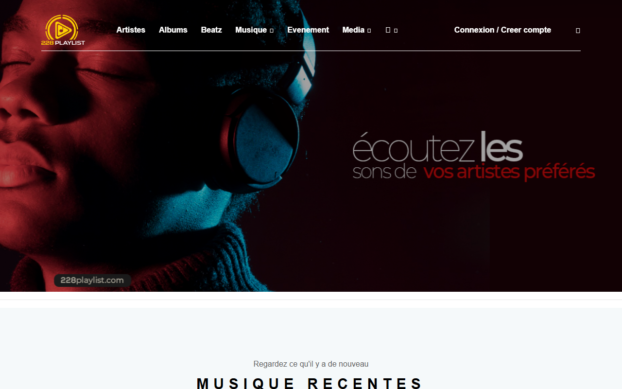 228playlist.com screenshot