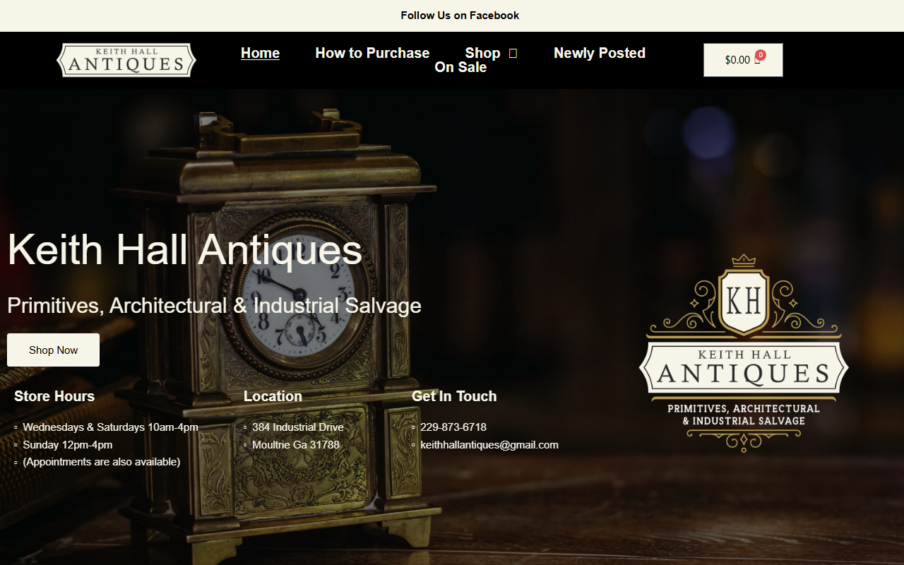 229antiques.com screenshot
