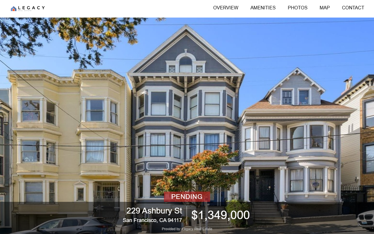 229ashbury.com screenshot