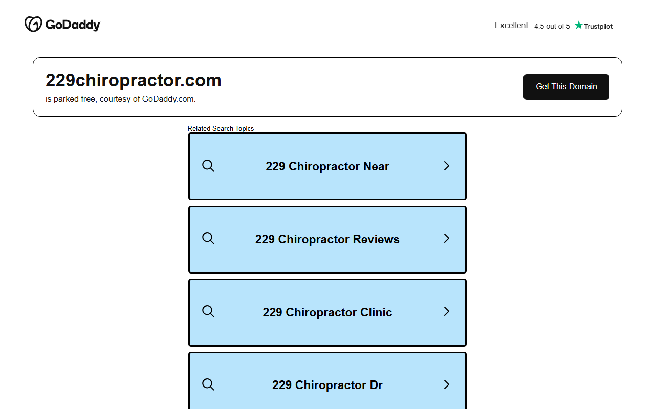 229chiropractor.com screenshot