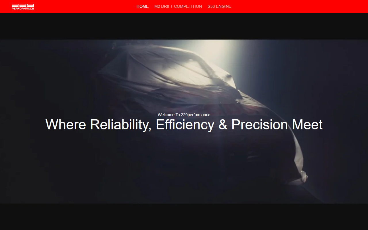 229performance.com screenshot