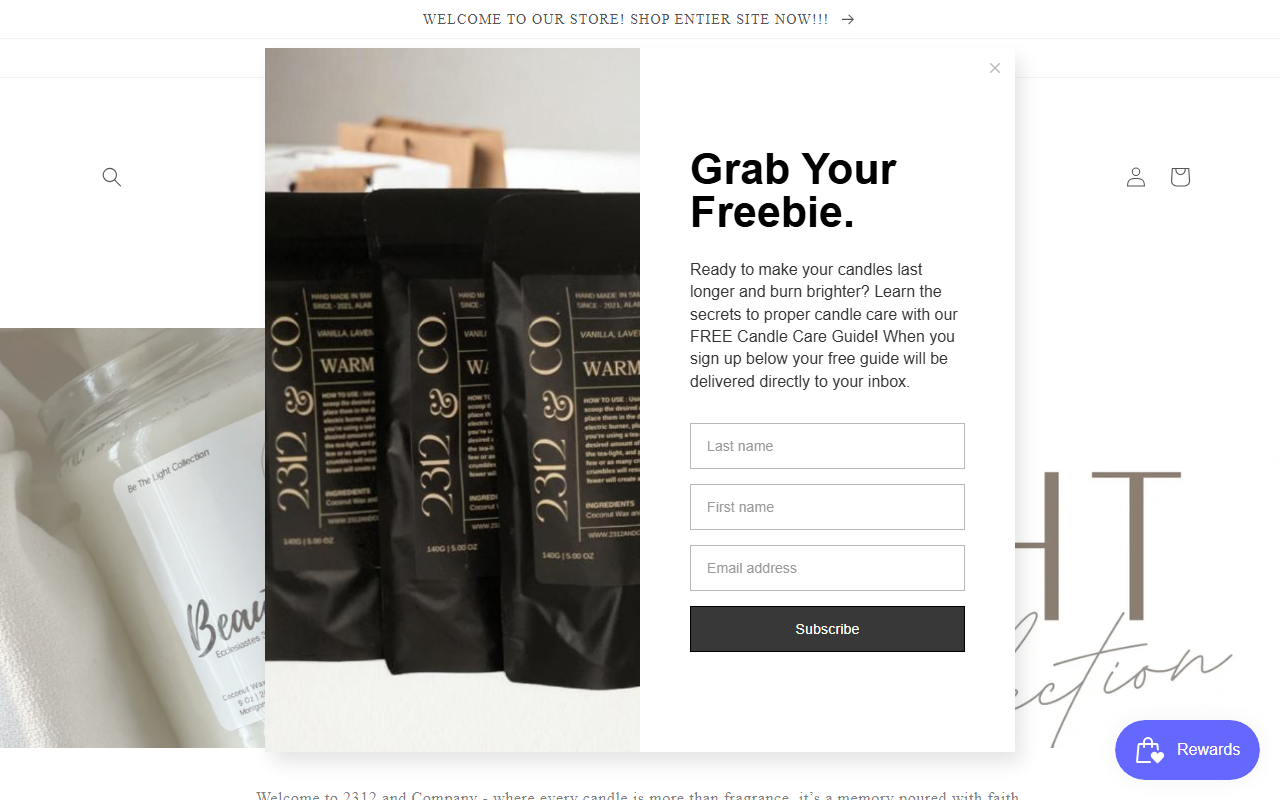 2312andcompany.com screenshot