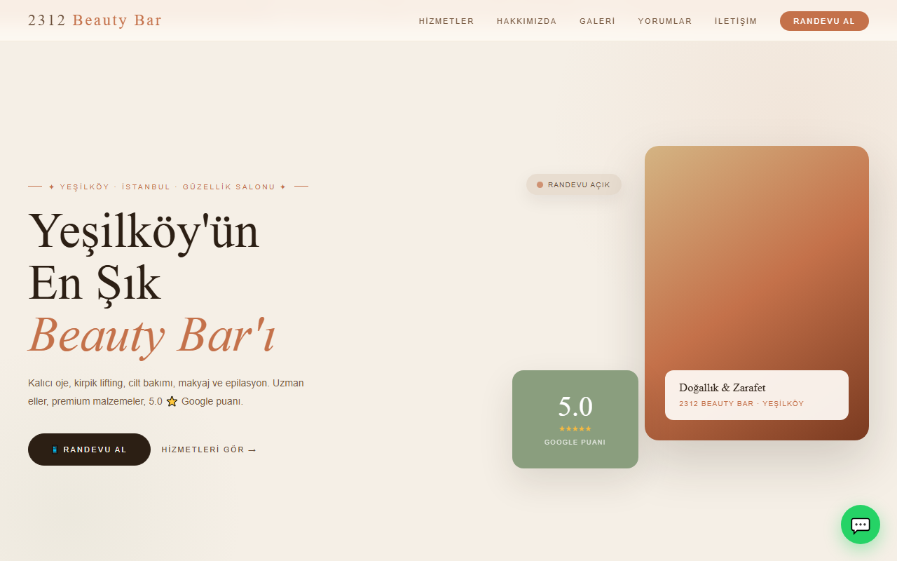 2312beautybar.com screenshot
