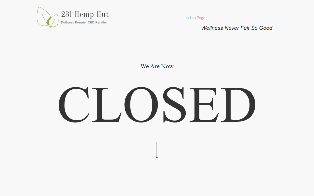231hemphut.com screenshot
