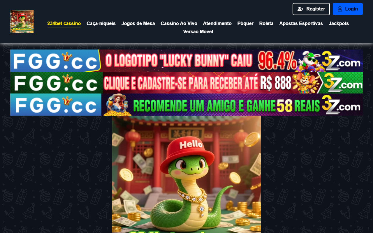 234betcassino.com screenshot