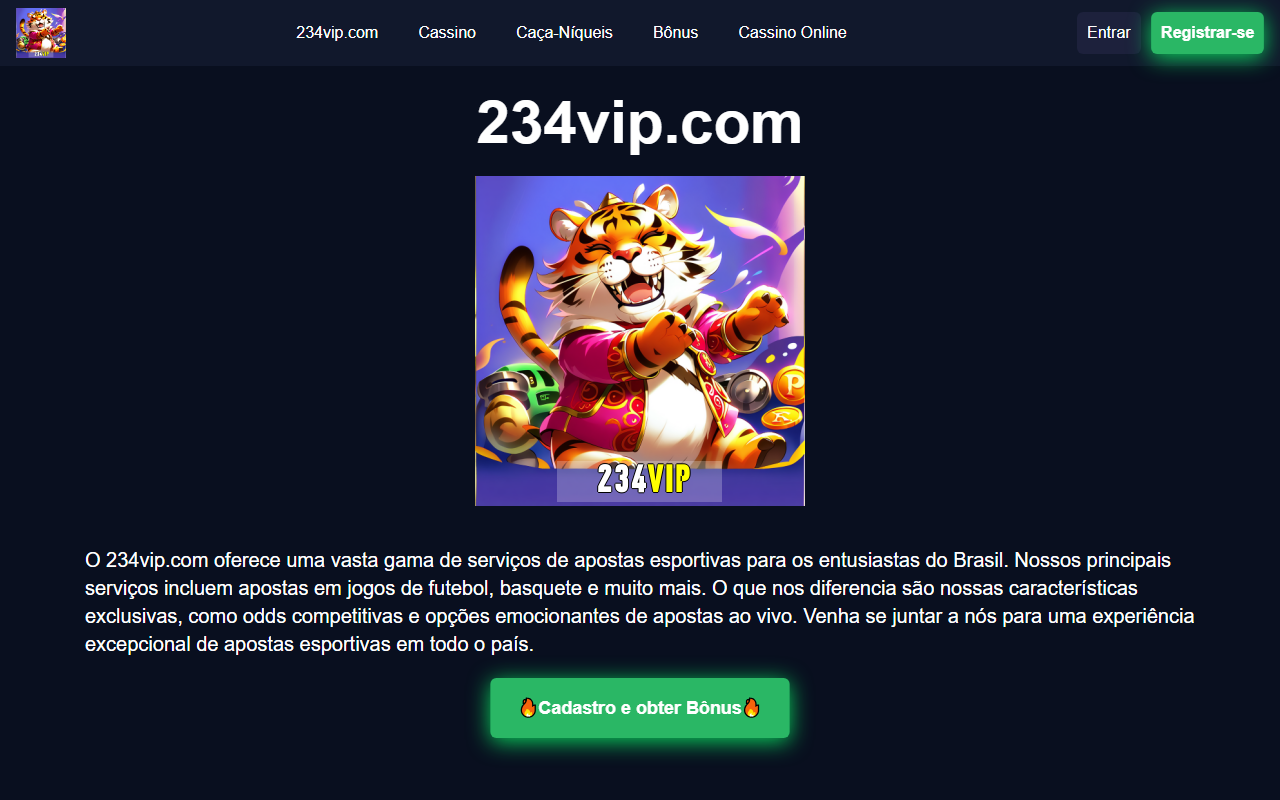 234vip-game.com screenshot