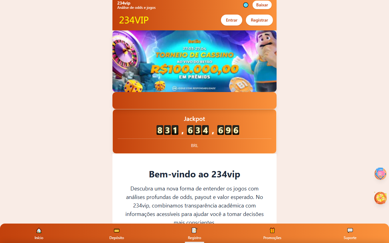 234vipentrar.com screenshot