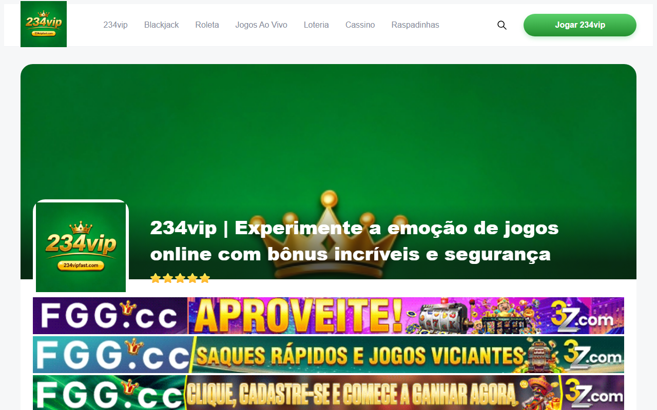 234vipfast.com screenshot
