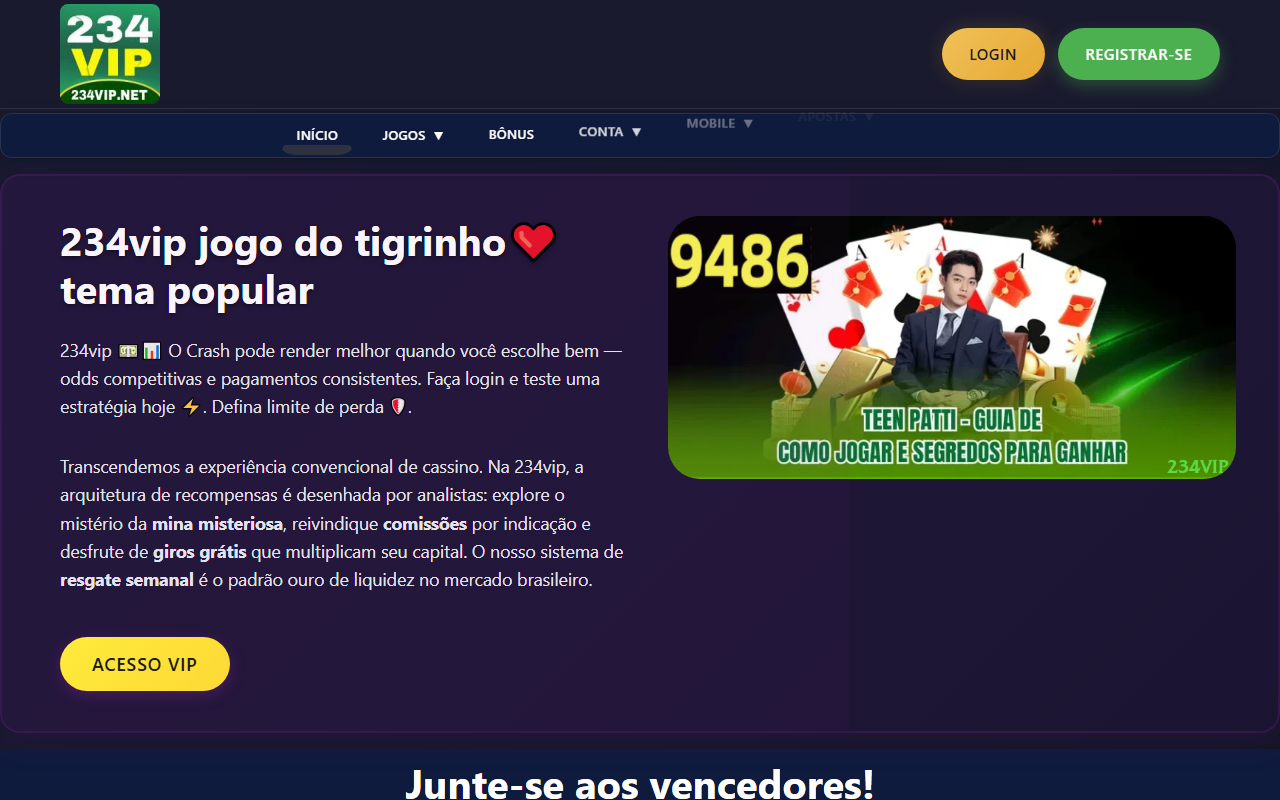 234viptree.com screenshot