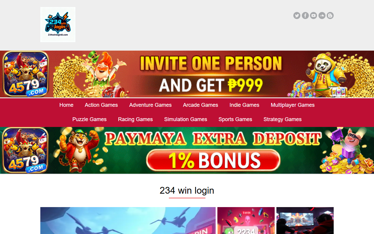 234winlogin8.com screenshot