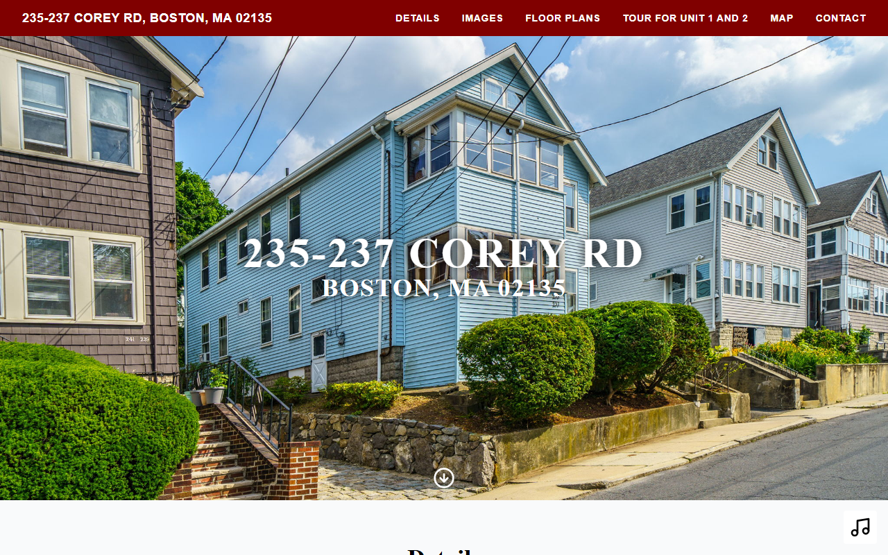 235-237corey.com screenshot